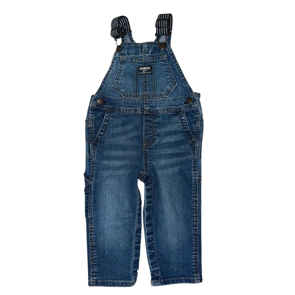 OshKosh B'gosh Classic Blue Kids Overalls